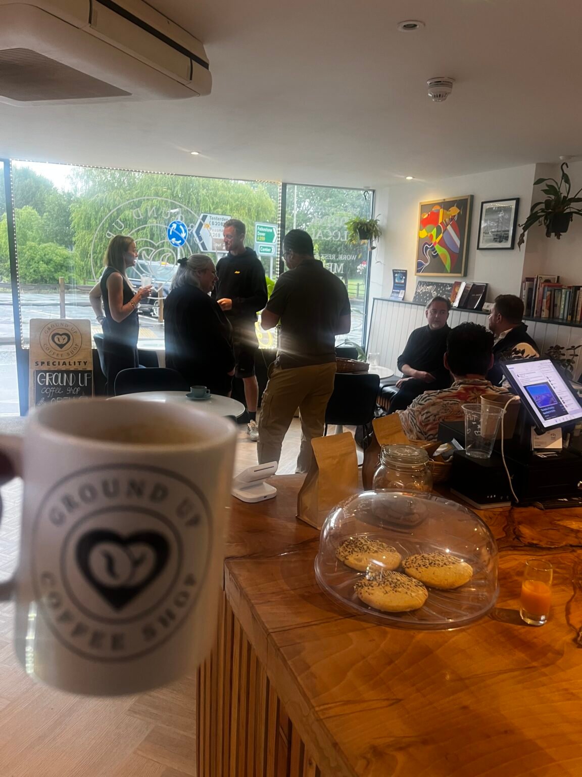 Lovely Crowd - Ground Up Coffee Shop Rye